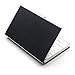 Rerii Business Card Holder Leather Surface Stainless Steel Business Card Case Name Card Holder (Embossing - Black)