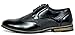 Bruno Marc Men's Dress Shoes Wingtip Oxfords Florence-1 Black 10 M US