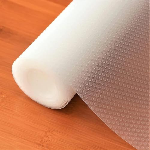 Forro de Gaveta 1,50m Antiderrapante em EVA - Protetor de Gavetas, Armários e Prateleiras, Lavável, Reutilizável e Multiuso para Cozinha, Banheiro e Geladeira - UpShop