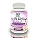 Flint Bioscience’s Proven Hair Skin and Nails Growth Enhancing and Strengthening All-Natural Vegan Supplement with a Potent Blend of Vitamins & Antioxidants, B6, Folic Acid, and Biotin 60 count