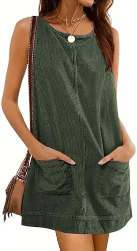 green overall dress plus size Amazon.com: WDIRARA Women's Plus Size Corduroy Strap Sleeveless Pinafore Overall Dress with Pockets Dark Green 0XL : Clothing, Shoes & Jewelry