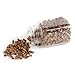 UQ 1000 PCS 3.5mm Dark Blonde Color Copper Tubes Beads Locks Micro Rings for Hair Extensions