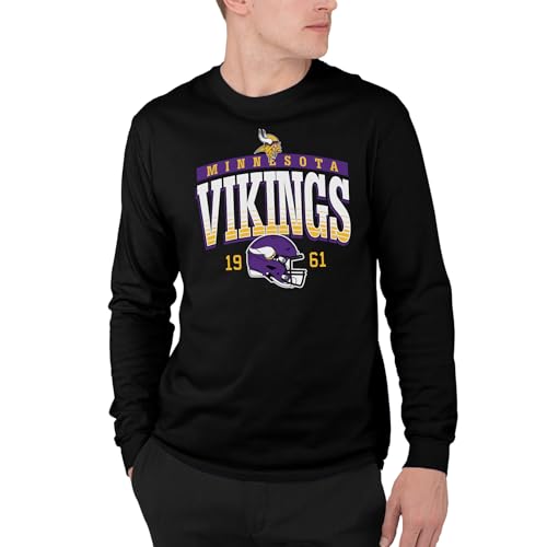 Minnesota Vikings NFL - Mighty - Officially Licensed Adult Long Sleeve T-Shirt…