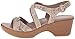 Dansko Women's Julie Taupe Snake Wedge Sandal