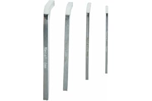 4-Piece L-Shaped Square Head Wrench Set (3mm, 4mm, 5mm, 6mm) – Chromium Vanadium Steel, 4-Point Hex Key for Tightening Square