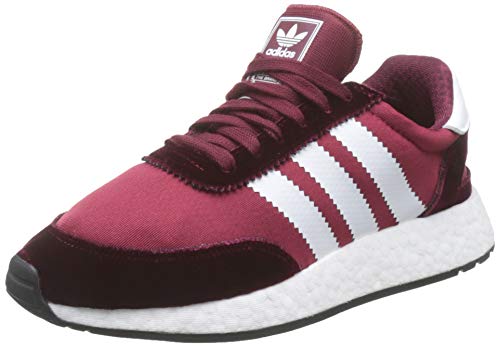 adidas Originals I-5923 W Collegiate Burgundy/Black Velvet Adult Trainers Shoes - Burgundy Colors