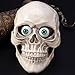 WINOMO 8PCS Hollow Eyeball Mask Halloween Horror Props Costume Plastic Eyeballs for Halloween