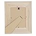 Unfinished Solid Wood Photo Picture Frames Ready To Paint for DIY Projects 4 by 6 Inches Set of 3