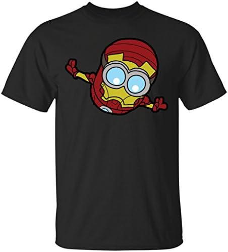 Minions Assemble-Iron Min-Team Iron Man-Marvel Avengers Stark T-Shirt-Unisex