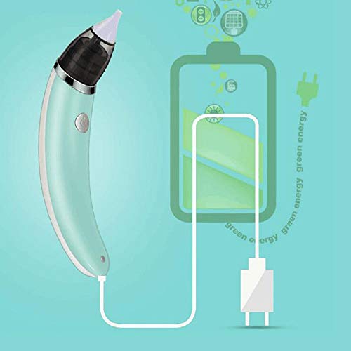 Tuobo Electric Baby Nasal Aspirator - Snot Sucker Oral Mouth Suction Machine - Nose Mucus Boogies Vacuum Cleaner for Newborn Infant Toddlers and Kids