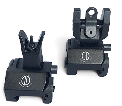 DD DAGGER DEFENSE Dagger Defense manual BUIS back up iron sights, optics back up for picatinny rail