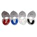 Zooshine 4 Sets Moldable Mouth Guards Box Package for Basketball,Boxing,Taekwondo,Football,Kickboxing - BPA Free Material