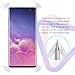 TAURI [3-Pack] Screen Protector for Samsung Galaxy S10 Plus / S10+, Wet Application Case-Friendly Anti-Bubble HD Clear Flexible Film, [Not Tempered Glass] Lifetime Replacement Warranty