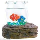 Magic Swimming Fish Bowl No Maintenance Desktop Toy Tropical Fish