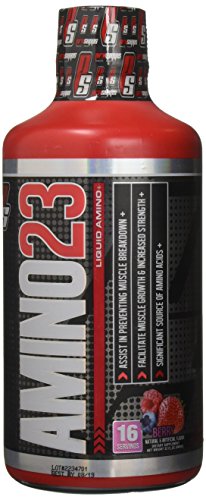 Pro Supps XXIII liquid Amino Diet Supplement, Berry, 32 Fluid Ounce
