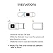 Dostyle Webcam Cover, 3 Pack Ultra-Thin Web Camera Cover Slider for Laptop, Computer, MacBook Pro, Mac, PC, Surface Pro, iPhone and Android Smartphones, Protect Your Privacy and Security
