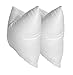 Pillowflex Synthetic Down Alternative Pillow Inserts for Shams - Comfy Pillows for Sleeping, Perfect Pillow & Best Sleeping Pillows, Handmade Down Alternative Throw Pillow Inserts - (20x20 Set of 2)