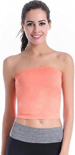 Hedwig Women's Sport Top Vest Yoga Fitness Sports Bra Orange