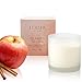 LOVSPA Spicy Apple Cinnamon Aromatherapy Spa Candle | Clarity: Macintosh Apple, Cinnamon, Clove & Vanilla Scented | Natural Vegan Wax | Elegant Gift for Women & Menthumb 2