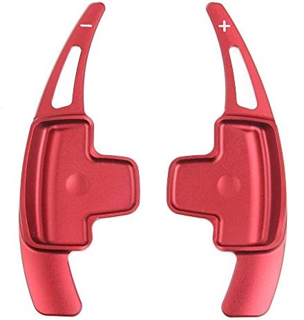 NULLA RED Aluminum Alloy Steering Wheel Shift Paddle Extension Shifters Replacement For Benz E Class w204 w212 GLK CLA GLA (Confirm the size on our photo before order!!)