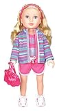 Kindred Hearts Dolls Brinley Hair Blue Eyes PVC Girl Doll, Blonde, 18