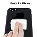 iPhone 8 Case, iPhone 7 Case, Chiyanhu [Love Series] Liquid Silicone Gel Rubber Case with Soft Microfiber Cloth Lining Cushion for Apple iPhone 8 (2017) / iPhone 7 (2016), Light Blue (Black)…