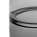 CASAMOTION Vases Hand Blown Art Glass Vase, Unique Ripple Design Centerpiece Vases for Table, Décor Gift Box, Grey, 15 Inch
