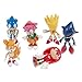 Sonic The Hedgehog Action Figure (6pcs-Set) [Toy]