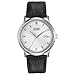 Citizen Eco-Drive Corso Quartz Mens Watch, Stainless Steel with Leather strap, Classic, Black (Model: BM7190-05A)