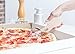 Kikkerland Novelty Guitar Wooden Pizza Cutter for Kitchen – Beechwood, Heat Resistant, Use with Non-Stick Cookware – Unique Gift for Music Lovers and Cooking Enthusiasts