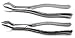 2 Pcs Dental Forceps 88L & 88R Molar Tooth Extracting Surgical Steel Instruments