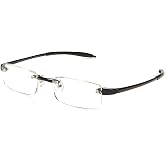 Visualites Lightweight Rimless Reading Glasses For Men and Women - Model - VIS 1