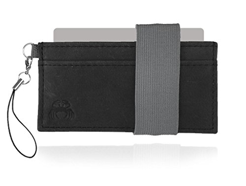 Crabby wallet - thin minimalist front pocket wallet - l…