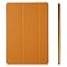 Jisoncase iPad Pro 10.5 Case Magnetic Smart Cover with Auto- Wake/Sleep Function, Brown/Yellow (JS-PRO-14N20)