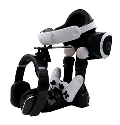 Elobeth for sony playstation vr charge stand, ps vr sta…