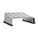 Rolodex Punched Metal and Wood Phone Stand, Black and Gunmetal (E23562)