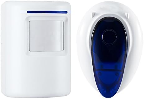 Motion Sensor Alarm, Wireless Ring Doorbell 36 Chime with 1000 Feet Operating Range for Home Security,Prevent Thieves1 Plug-In Receiver,1 Magnetic Door Chime Sensor