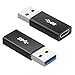 Onvian Alumium USB C 3.1 Type C to USB A Adapter, 2-Pack Type C Female to USB 3.0 A Male Converter Support Data Sync and Charging