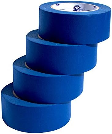 Painters Tape: Blue, 1.88"x60YD, Multi-purpose, Premium Masking Tape, Clean and Easy Removal, Pack of 4