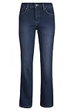 Mountain Warehouse Deborah Womens Short Length Bonded Fleece Denim Trousers