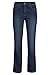 Mountain Warehouse Deborah Womens Short Length Bonded Fleece Denim Trousers