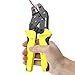 Wire Stripper and Crimping Tool Meterk 0.14-6mm² Adjustable Crimping Range With Carbon Steel + Alloy (Wire Crimper JX-06WF 0.25-6 mm)