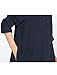 Mordenmiss Women's Cotton Linen Full Front Buttons Jacket Outfit with Pockets Style 1 XL Navy
