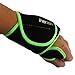 Inerzen Wrist Support Hot and Cold Gel Therapy Wrap - Includes Hot or Cold Gel Pack for Pain Relief - Microwavable, Freezable, Reusable (One Size Fits All)
