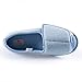 Git-up Women Diabetic Slippers/W Arthritis Edema Adjustable Closure Memory Foam House Shoes Open Toe 9#,Blue