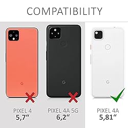 kwmobile Wallet Case Compatible with Google Pixel