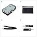 SoHo Time Square Diaper Bag Tote 9Pc, Black