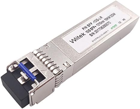 Wiitek for Cisco SFP+ LR Optical Transceiver, 10Gb/s SFP+ LR Module, SFP-10G-LR, SMF, 1310nm, 10km,DDM