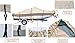 iCOVER Trailerable Boat Cover- 17'-19' 600D Water Proof Heavy Duty,Fits V-Hull,Fish&Ski,Pro-Style,Fishing Boat,Utiltiy Boats, Runabout,Bass Boat,up to 17ft-19ft Long and 96