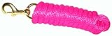 Hamilton Poly Lead with Bolt Snap, Hot Pink, 5/8